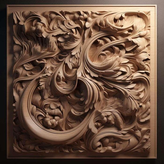 نموذج ثلاثي الأبعاد لآلة CNC 3D Art 